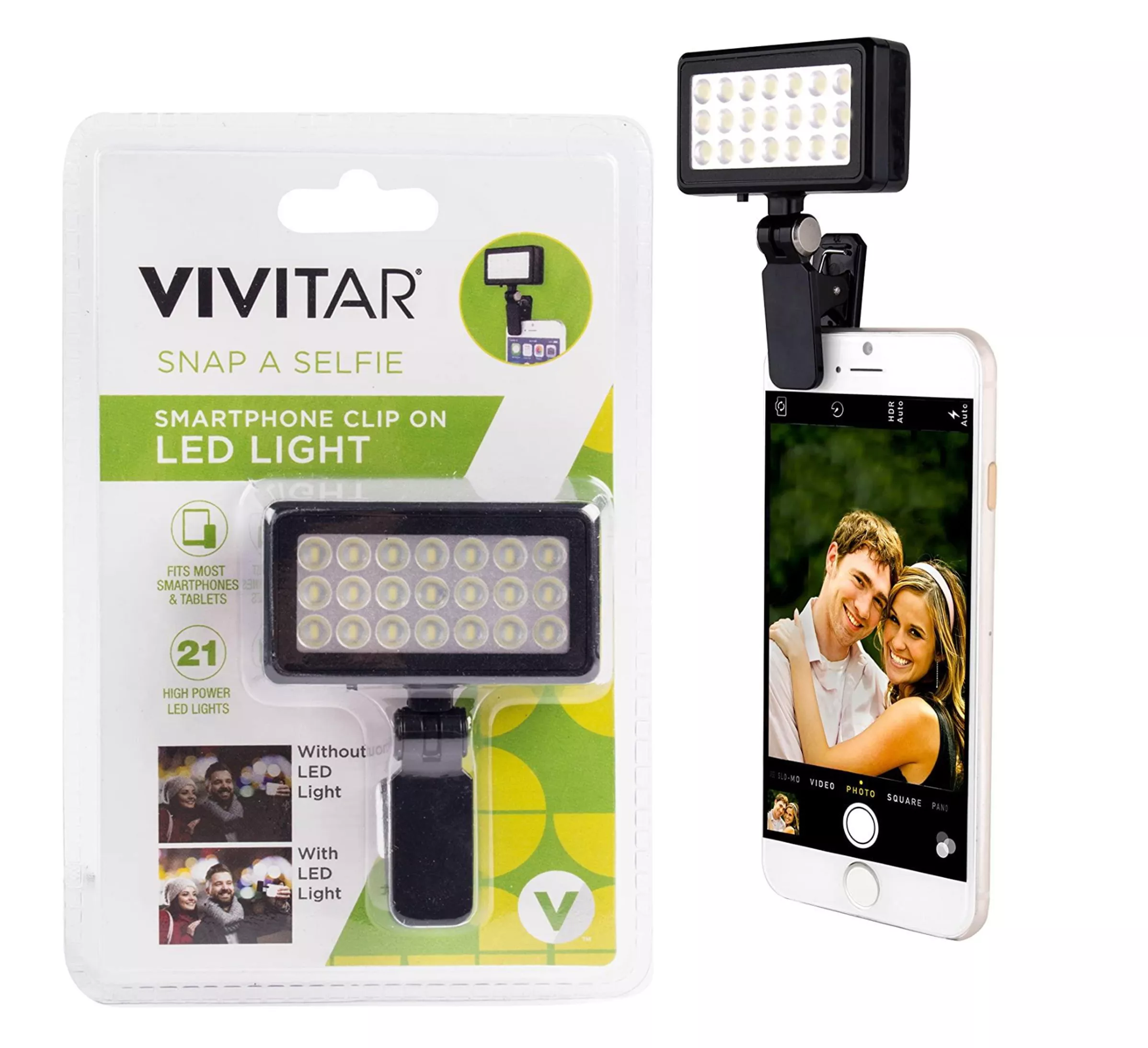 Vivitar luz led para celular