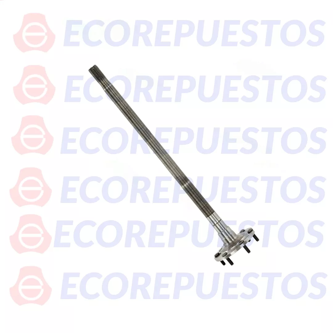 EJE RUEDA POSTERIOR CHEVROLET DMAX 4X4 6 PERNOS 30 DIENTES
