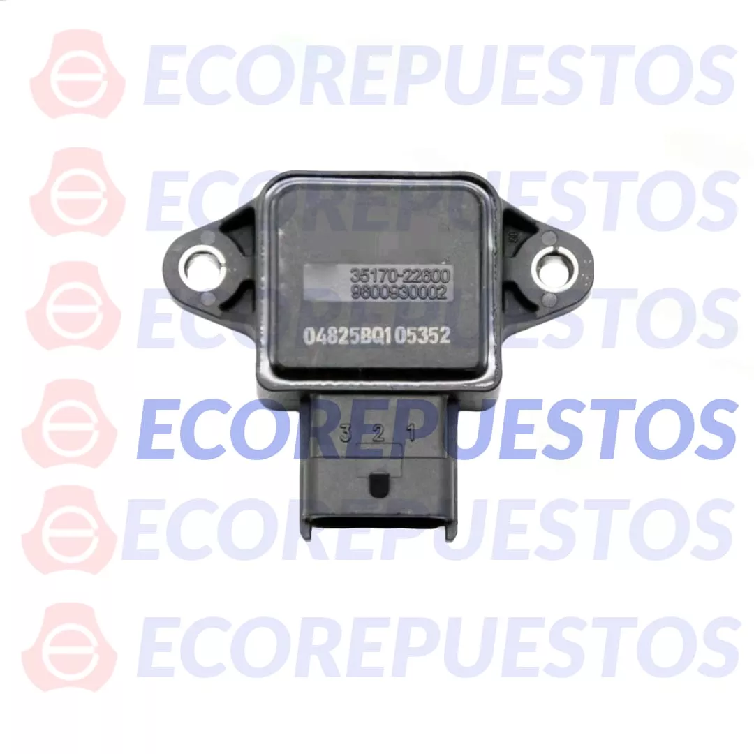 SENSOR TPS HYUNDAI ACCENT VERNA 1999/2005 MATRIX 1.6 1.8 2001/2007 ELANTRA 1.6 2003/2006