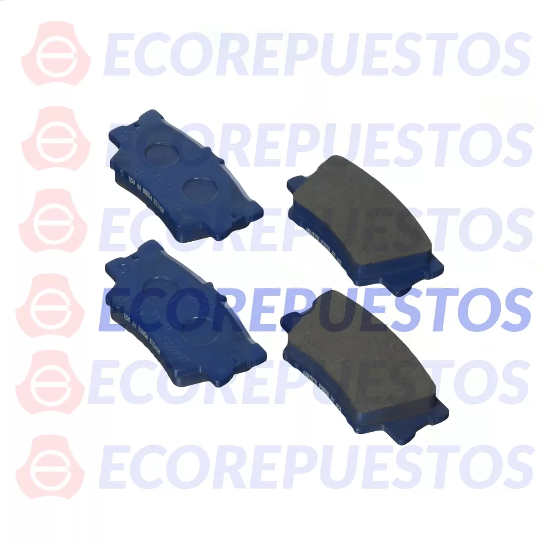 PASTILLAS DE FRENO POSTERIOR TOYOTA RAV 4 2.0 2AZ 2006 A 2011