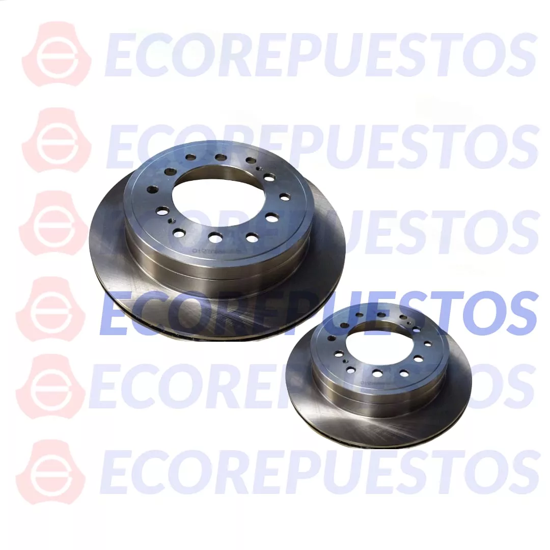 DISCO DE FRENO TOYOTA LAND CRUISER PRADO 2012/- 312MM 6 HUECOS POSTERIOR