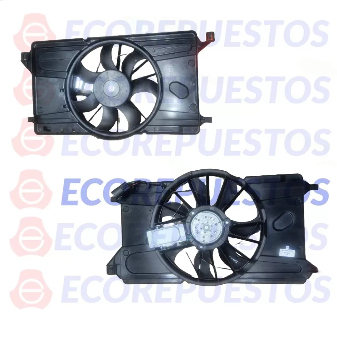 ELECTROVENTILADOR MAZDA 3 1.6 2.0 2005 A 2013 CON MODULO