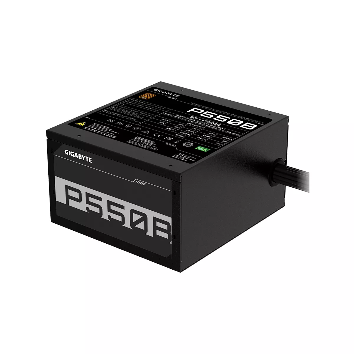 FUENTE DE PODER GIGABYTE GP P550B  80 PLUS