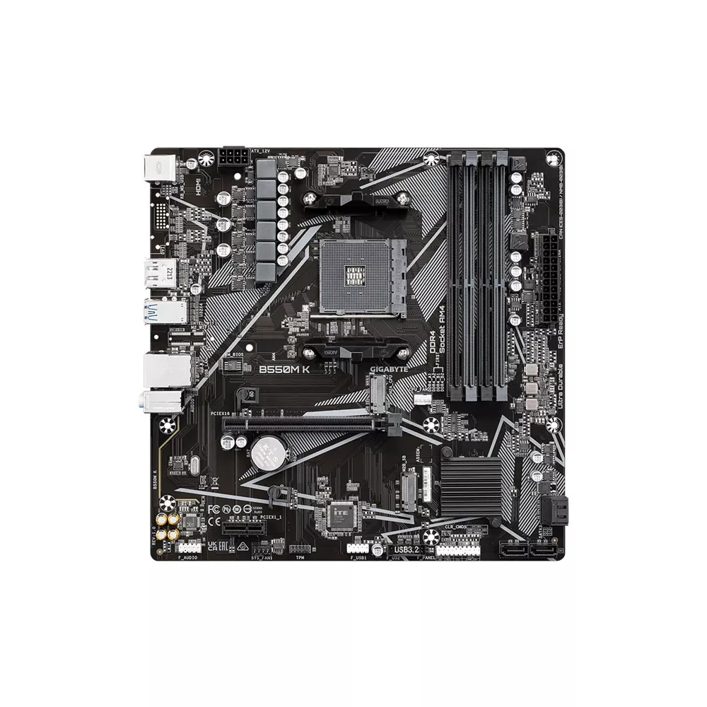 MAINBOARD GIGABYTE B550M K AM4