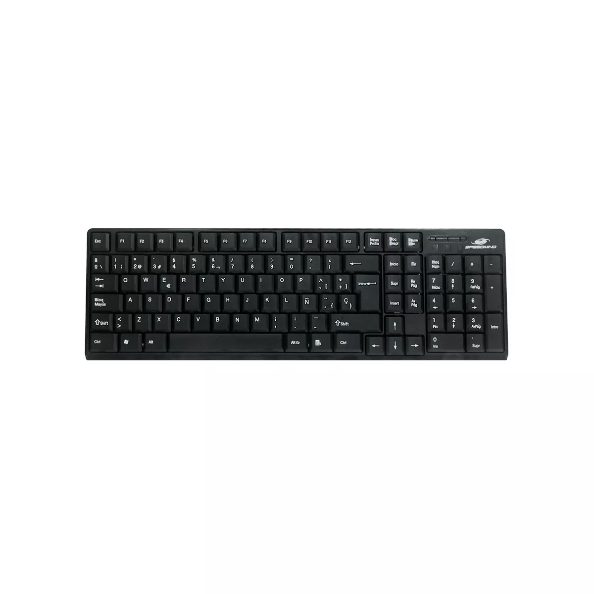 TECLADO SPEEDMIND TEU02 USB 104 TECLAS