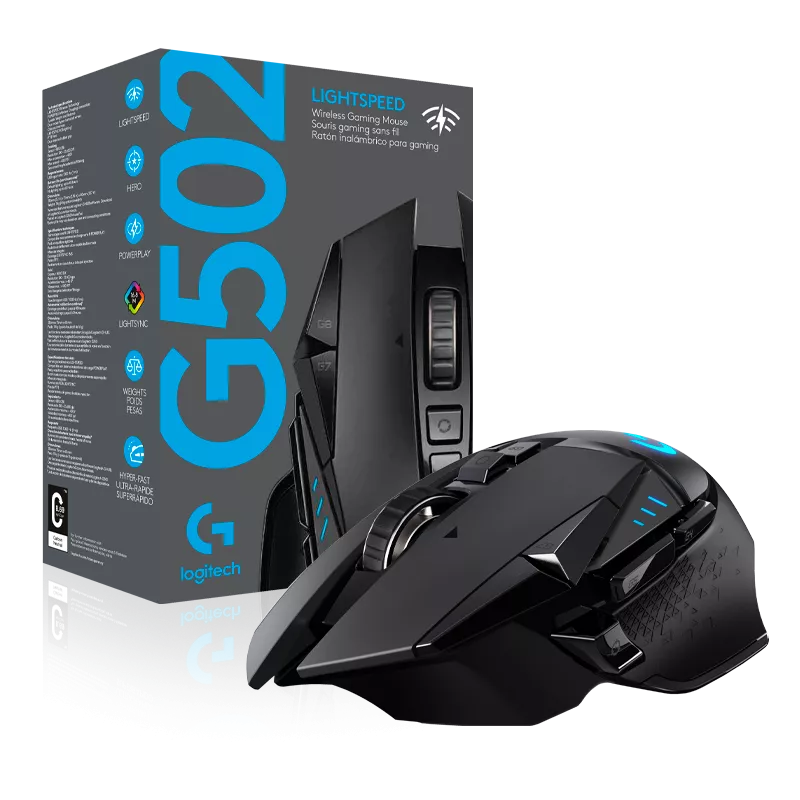 MOUSE LOGITECH GAMING G502 WIRELESS LIGHTSPEED