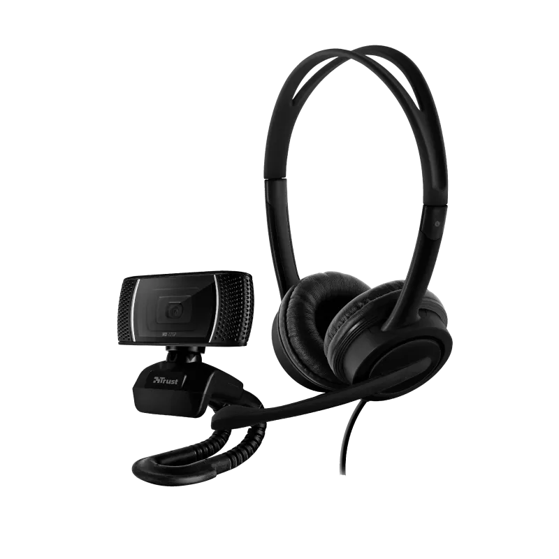 COMBO TRUST 24036 DOBA 2 EN 1 HOME OFFICE SET WEB CAM HD 720P AU