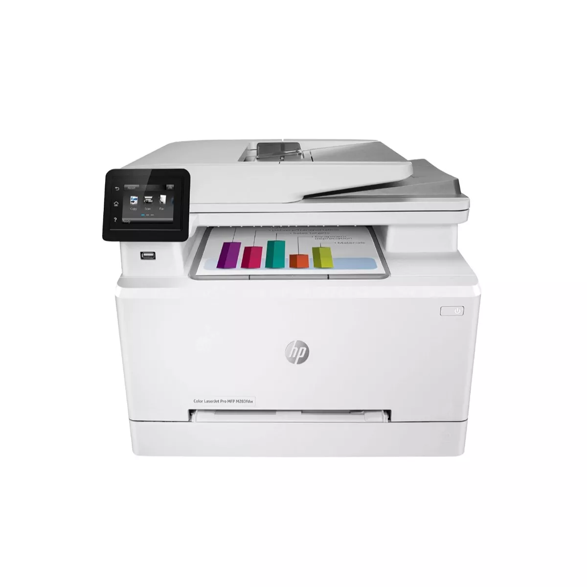 IMPRESORA HP LASER PRO M283FDW MFP COLOR DUPLEX  WIRELESS  ETHERNET 21PPM TONER 206A X