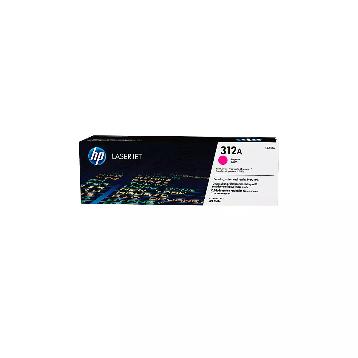 TONER HPINC 312A MAGENTA LASERJET M476N D W 2700 PAG CF383A