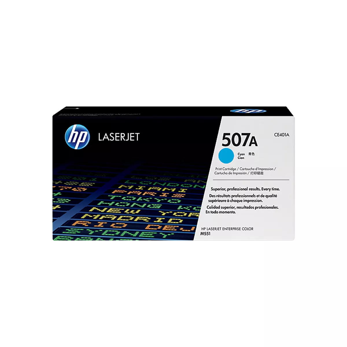 TONER HPINC 507A CYAN LASERJET M551 6000 PAG CE401A