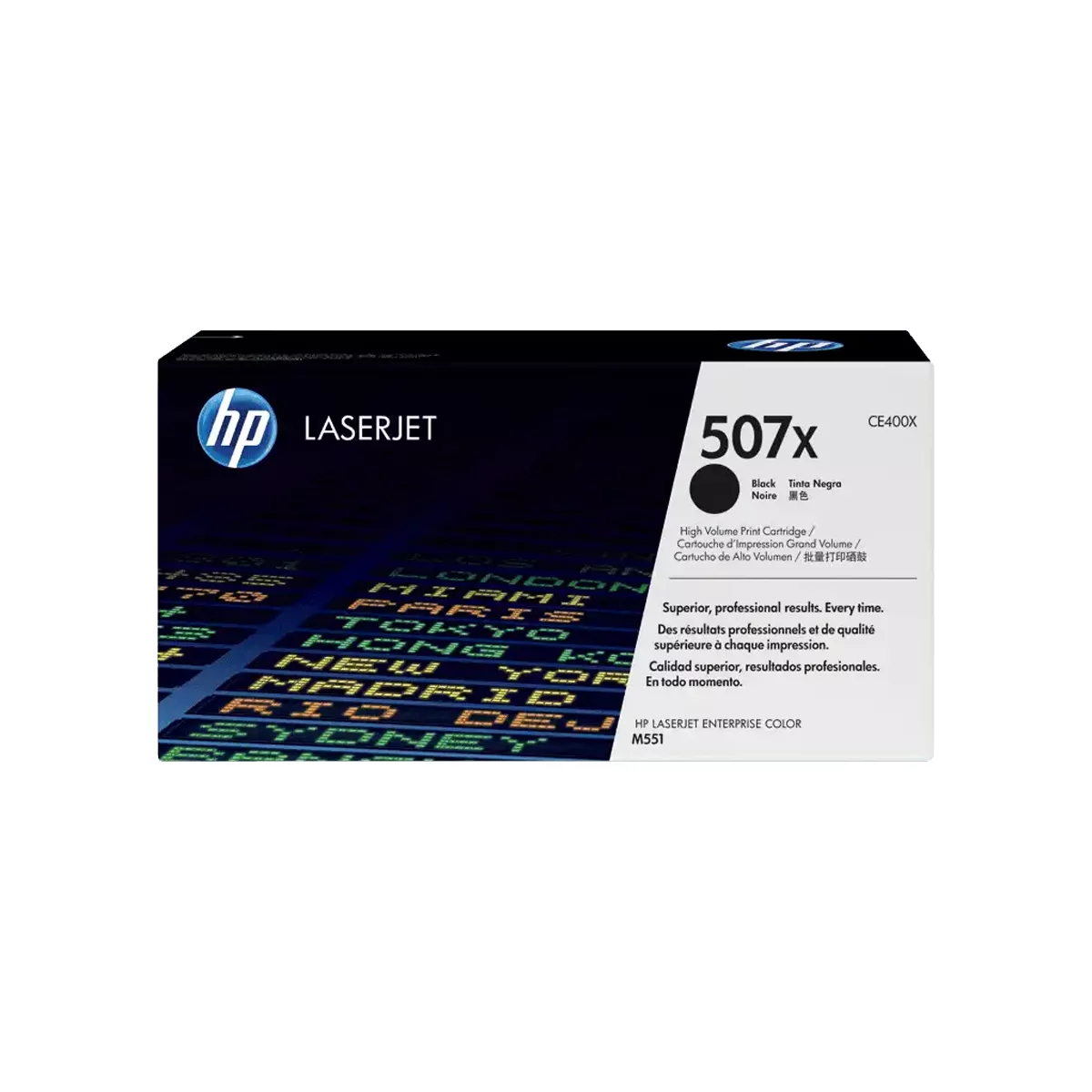 TONER HPINC 507X NEGRO M551 M575 11000 PAG CE400X