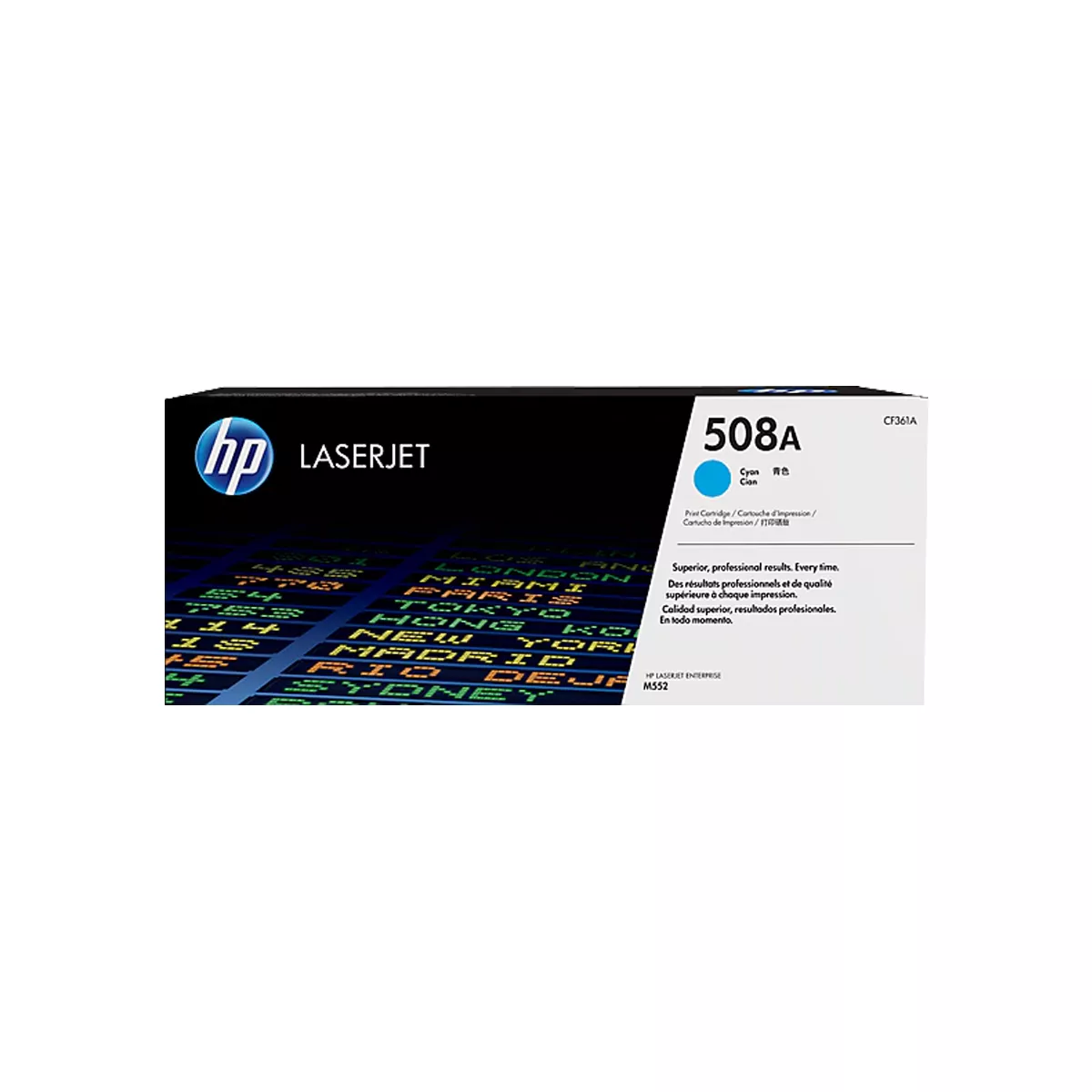 TONER HPINC 508A CYAN LASERJET M553 577 5000 PAG CF361A