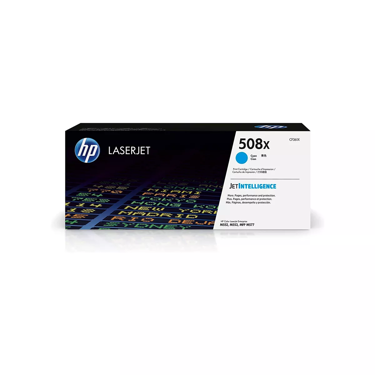 TONER HPINC 508X CYAN LASERJET M577 M553 9500 PAG CF361X