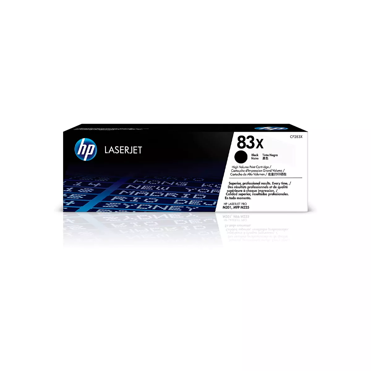 TONER HPINC 83X NEGRO LASERJET 201DW 225 2200 PAG CF283XX