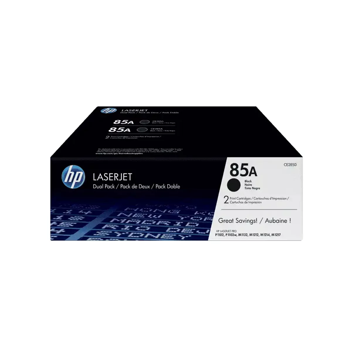 TONER HPINC 85A NEGRO LASERJET P1102 P1102W 1600 PAG CE285A