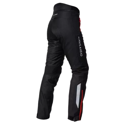 PANTALON LS2 CHART DAMA NEGRO ROJO AccBiker