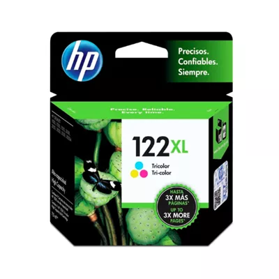 HP 122XL   6 ml   Alto rendimiento   color  cian  magenta  amarillo    original   cartucho de tinta   para Deskjet 1000 J110  10XX  15XX  2050 J510  2050A J510  2054A J510  25XX  ENVY 45XX