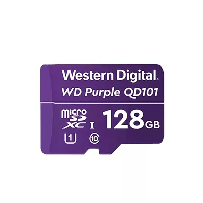 WD Purple SC QD101 WDD128G1P0C   Tarjeta de memoria flash   128 GB   UHS I U1   Class10   microSDXC UHS I   purpura