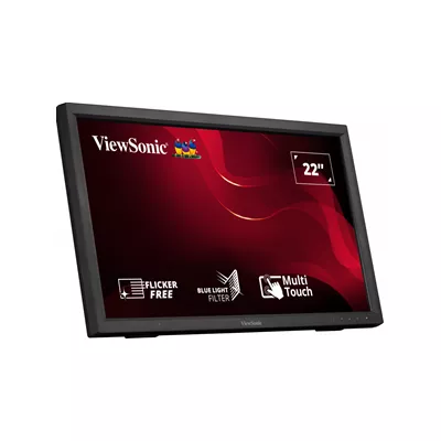 ViewSonic TD2223   Monitor LED   22   21 5  visible    pantalla tactil   1920 x 1080 Full HD  1080p    75 Hz   TN   250 cd m²   1000 1   HDR10   5 ms   HDMI  DVI D  VGA   altavoces