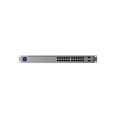 Ubiquiti UniFi Switch USW 24   Conmutador   Gestionado   24 x 10 100 1000   2 x Gigabit SFP   sobremesa  montaje en rack