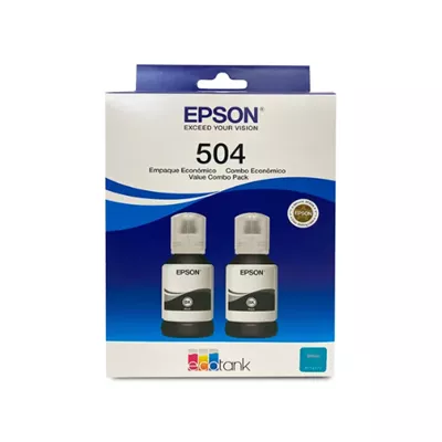 Epson   T504120 2   Ink tank   Black   Pack L4160 L6161 L6