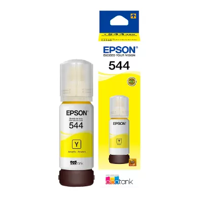 Epson 544   65 ml   amarillo   original   recarga de tinta   para EcoTank L1110  L1210  L3110  L3150  L3210  L3250  L3260  L5290