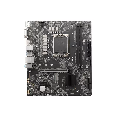 MSI PRO H610M G DDR4   Placa base   micro ATX   Socket LGA1700   H610 Chipset   USB 3 2 Gen 1   Gigabit LAN   Tarjeta grafica  CPU necesaria    HD Audio  8 canales