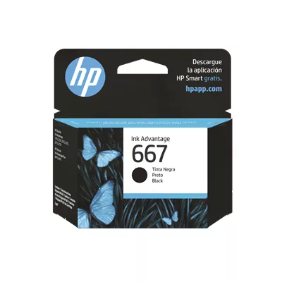 HP   667   Ink cartridge   Black   3YM79AL
