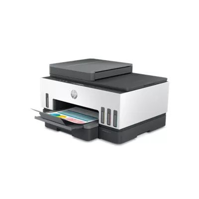 HP   Impresora Smart Tank 750 AIO   Escaner   Copiadora   Chorro de tinta   Wi Fi   Bluetooth LE   Duplexador automatico   USB 2 0 de Alta Velocidad   Kit de Tintas incluida