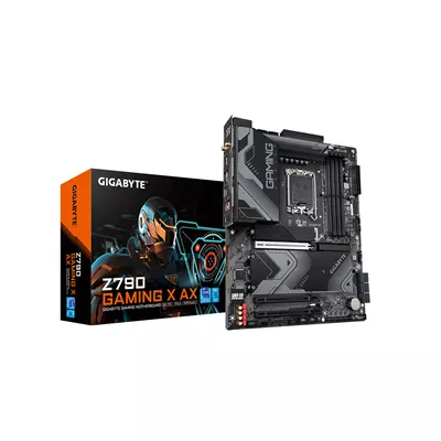 Gigabyte Z790 GAMING X AX   1 0   placa base   ATX   Socket LGA1700   Z790 Chipset   USB 3 2 Gen 1  USB 3 2 Gen 2  USB C 3 2 Gen2  USB C 3 2 Gen 2x2   2 5 Gigabit LAN  Wi Fi 6  Bluetooth   Tarjeta grafica  CPU necesaria    High Definition Audio  canal 7 1