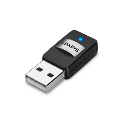 Linksys Mini AC Adapter AC580   Adaptador de red   USB 2 0   802 11b  802 11a  802 11g  802 11n  802 11ac   2 anos de garantia