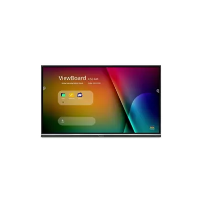 ViewSonic ViewBoard IFP7550 Interactive Flat Panel   75  Clase diagonal pantalla LCD con retroiluminacion LED   interactivo   con pantalla tactil  multitactil  capacidad para una ranura opcional integrada   4K UHD  2160p  3840 x 2160
