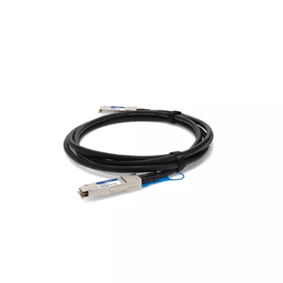 Dell Networking   Cable de conexion directa 100GBase   QSFP28 a QSFP28   0 5 m   fibra optica   pasivo   para Networking S6100  Networking S5224  S5232  S5248  Z9100  PowerSwitch S5212  S5224