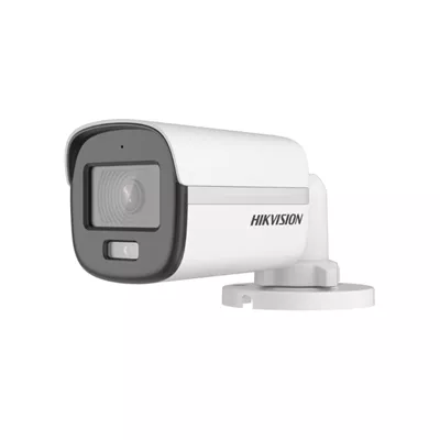 Hikvision Turbo HD Camera with ColorVu DS 2CE10KF0T FS   Camara de videovigilancia   bala   para exteriores   resistente al polvo resistente al agua   color  Dia y noche    2960 x 1665   1080p  3K   montaje M12   focal fijado   audio   compuesto  AHD  CVI