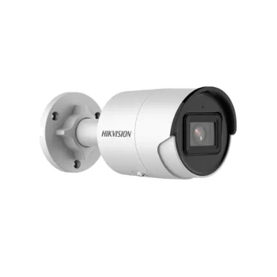 Hikvision Pro Series DS 2CD2043G2 I   Camara de vigilancia de red   bala   a prueba de polvo   impermeable   color  Dia y noche    4 MP   2688 x 1520   montaje M12   iris fijo   focal fijado   LAN 10 100   MJPEG  H 264  H 265  H 265   H 264   H 264B  H 26