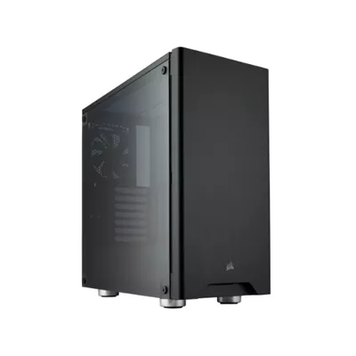 CORSAIR Carbide Series 275R   Torre   ATX   panel lateral con ventana  acrilico    sin fuente de alimentacion  ATX    negro   USB Audio