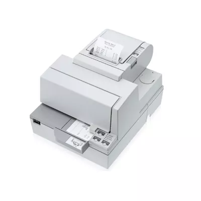 Epson TM H5000IIP   Impresora de recibos   transferencia termica   matriz de puntos   A4   9 espiga   paralelo   cortador   blanco frio