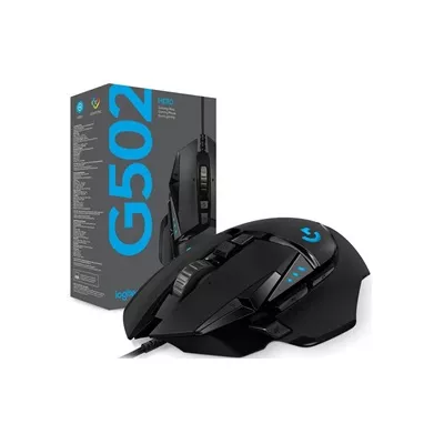 Logitech Gaming Mouse G502  Hero    Raton   optico   11 botones   cableado   USB