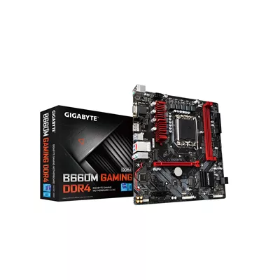 Gigabyte   B660M GAMING DDR4 G10   Motherboard   Micro ATX   LGA1700 Socket   Intel B660   para Core i9   para Core i7   para Core i5   para Celeron   para Pentium   Intel HD Graphics