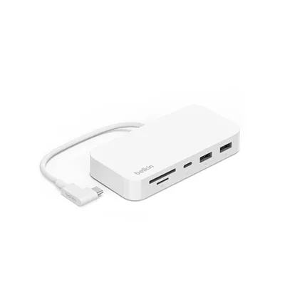 Belkin CONNECT 6 in 1 Multiport Hub   Estacion de conexion   USB C   GigE