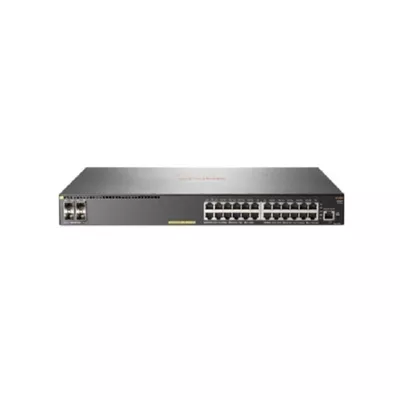 HPE Aruba 2930F 24G PoE  4SFP   Conmutador   L3   Gestionado   24 x 10 100 1000  PoE     4 x Gigabit SFP  enlace ascendente    montaje en rack   PoE   370 W