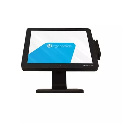 Logic Controls LE1015 J   Monitor LCD   15    pantalla tactil   1024 x 768 XGA   75 Hz   250 cd m²   800 1   12 ms   USB   altavoces   negro