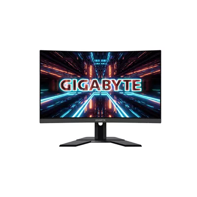 Gigabyte G27QC A   Monitor LED   curvado   27    2560 x 1440 QHD   165 Hz   VA   250 cd m²   4000 1   1 ms   2xHDMI  DisplayPort   altavoces