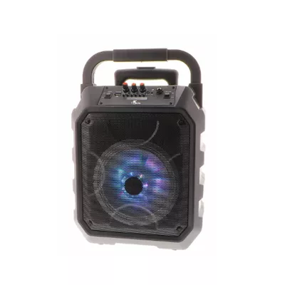 Sistema de Parlantes Xtech XTS 710 Reverly   Negro   Iluminacion LED integrada   Reproduce musica de forma inala­mbrica   Reproduccion de archivos de audio  desde memorias USB o una tarjeta microSD