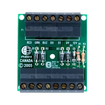 RBH Access   EXITRDR   Exit Reader INT UNC   Supervision y Control de Entrada   Salida   Anti passback completo   2 Lectoras   Mismo rango de distancia de cableado   Bajo consumo de energia