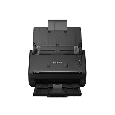 Epson WorkForce ES 400 II   Escaner de documentos   Sensor de imagen de contacto  CIS    a dos caras   Legal   600 ppp x 600 ppp   hasta 35 ppm  mono    hasta 35 ppm  color    Alimentador automatico de documentos  ADF   50 hojas    hasta 4000 exploracione