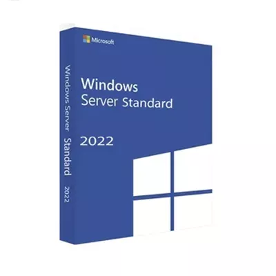 Microsoft Windows Server 2022 Standard   Licencia   16 nucleos   OEM   DVD   64 bit   Espanol