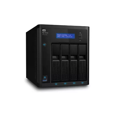 WD My Cloud PR4100 WDBNFA0000NBK   Servidor NAS   4 compartimentos   RAID RAID 0  1  5  10  JBOD   RAM 4 GB   Gigabit Ethernet
