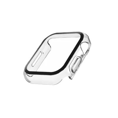 Belkin SCREENFORCE TemperedCurve   Amortiguador para reloj inteligente   protector de pantalla   policarbonato  cristal templado  9H    transparente   para Apple Watch  40 mm  41 mm