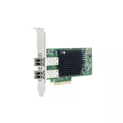 Dell Emulex LPe35002   Customer Install   adaptador de bus de host   PCIe 4 0 x8 perfil bajo   32Gb Fibre Channel  Short Wave  x 2